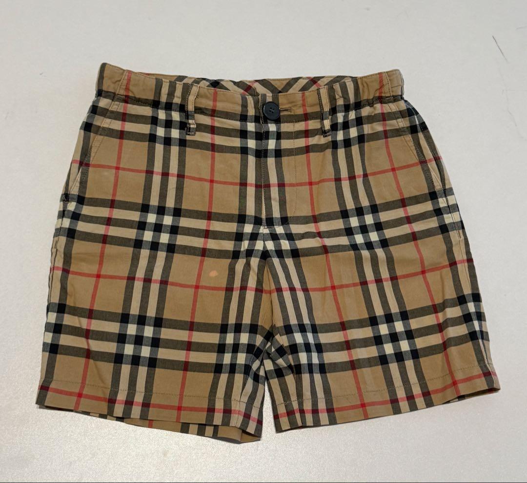 BURBERRY バーバリー ノバチェック ポロシャツ パンツ 6Y116cm - メルカリ