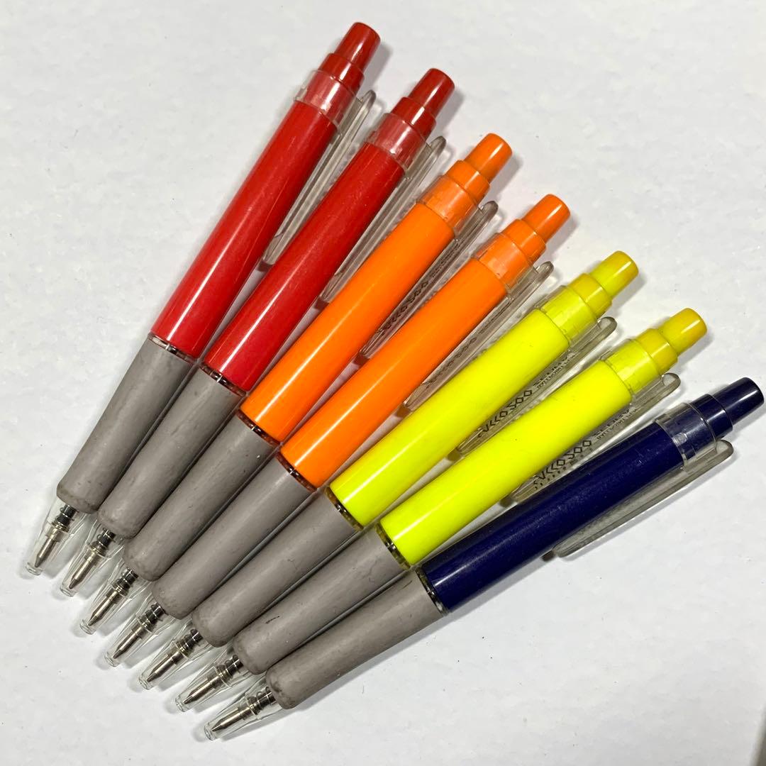 廃番 ZEBRA SACCO 200 ボールペン 7本セット ノック式 - メルカリ