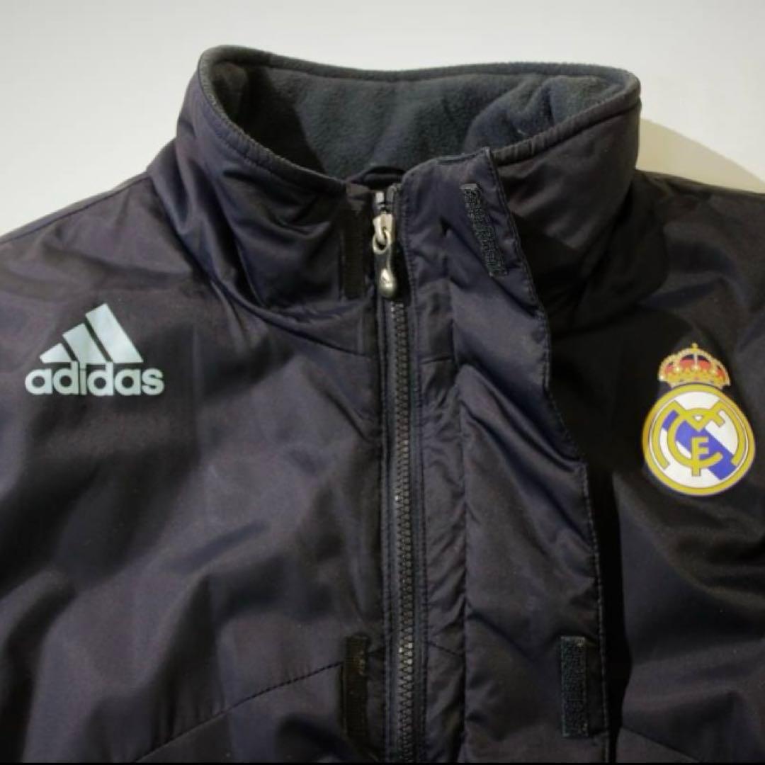 未使用 保管品 adidas レアル・マドリード sizeO ベンチコート