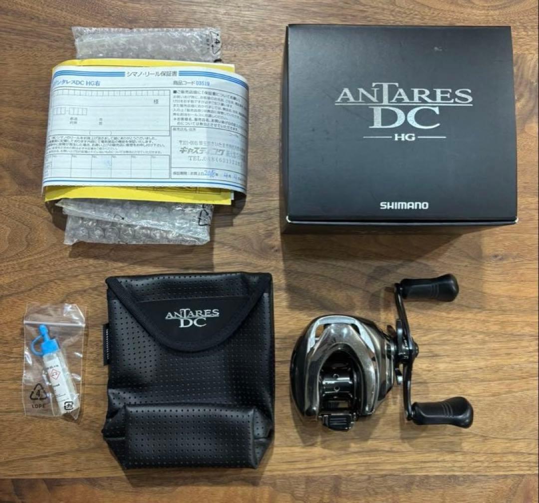 SHIMANO 16ANTARES DC HG 右　ベイトリール SHIMANO】【淡水専用】シマノ『16アンタレスDC HG 右ハンドル』03519