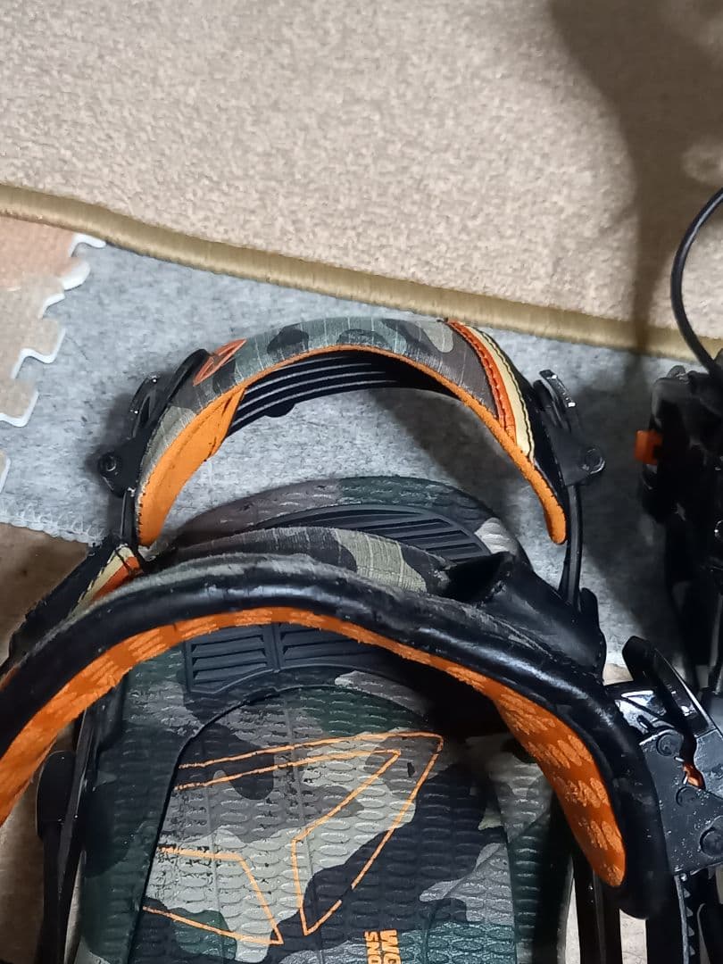 SP スノーボードビンディング カモフラージュの通販はau PAY