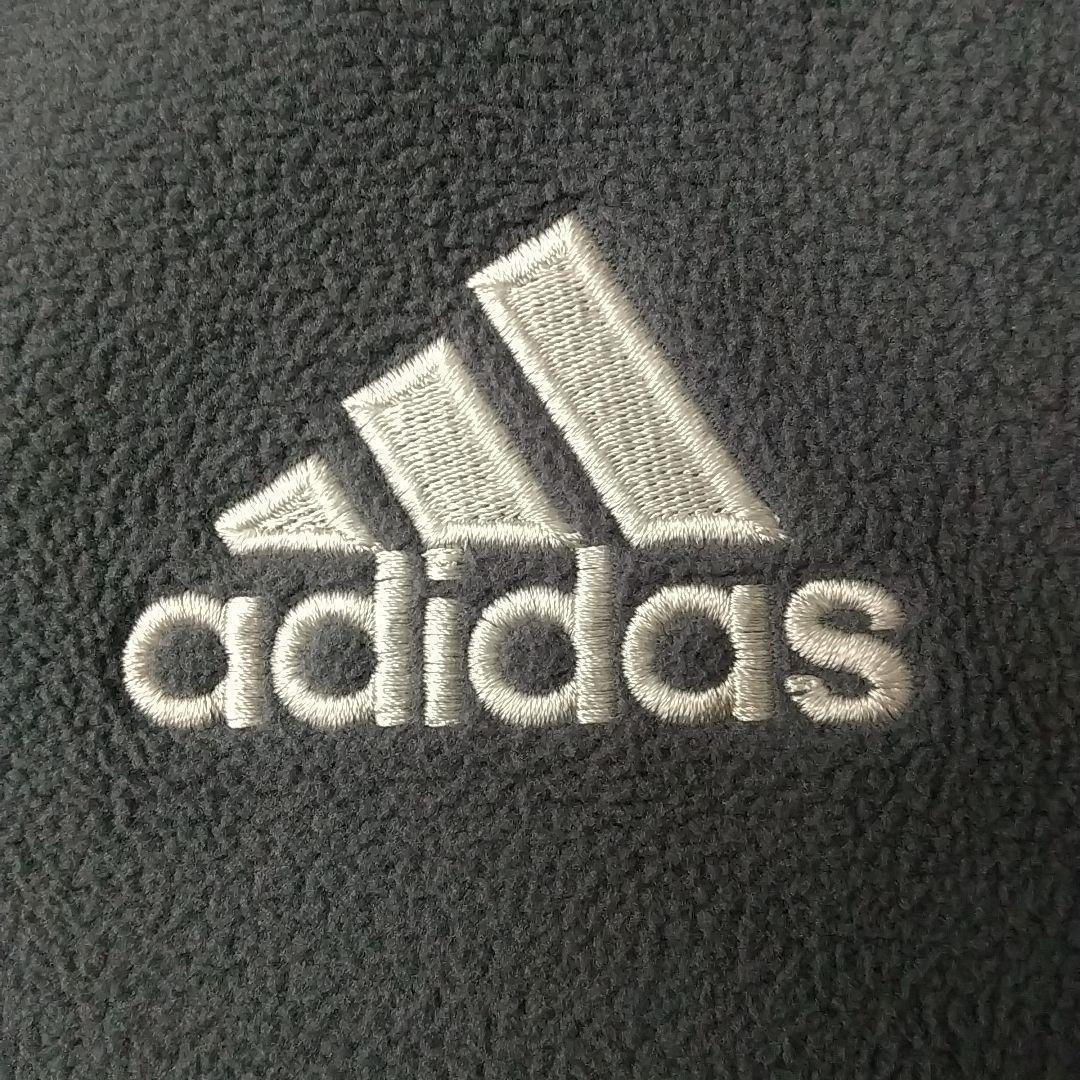 使用感少☆アディダス ドイツ代表 刺繍 エンブレム ハーフジップ