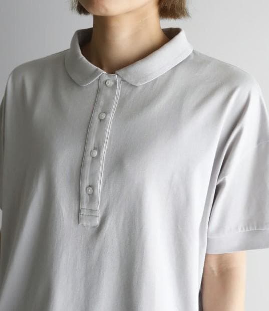 【新品】HUIS in house SUVIN COTTON 半袖ポロカットソー HUIS in house］SUVIN COTTON7分袖リブカットソー CS106をリリースしま