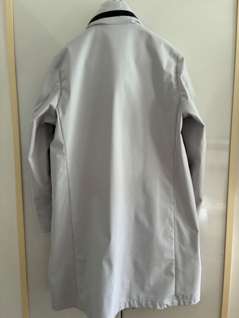 BLACK lab ステンカラーコート ホワイト