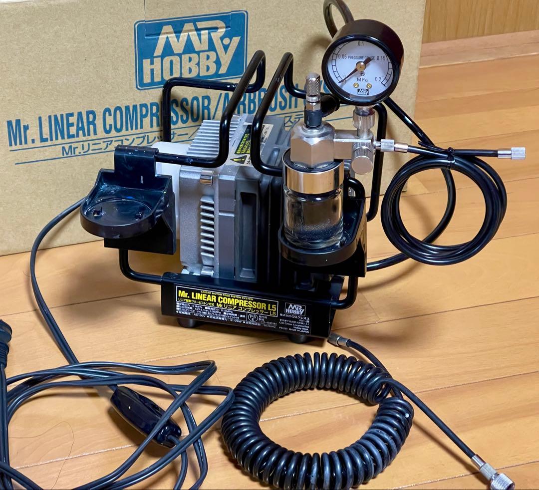 Mr.リニアコンプレッサーL5 圧力計付レギュレーターセット - メルカリ