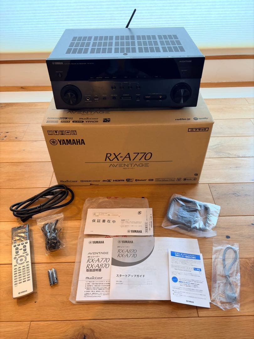 Yamaha AVアンプ RX-A770(B) [ブラック] ヤマハ AVENTAGE RX-A770(B) [ブラック] 価格比較 - 価格.com