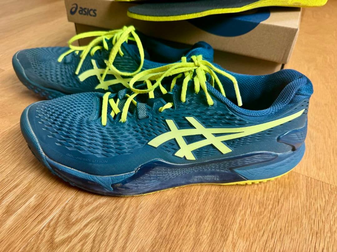 アシックス ゲルレゾリューション 9 オムニクレー　27.5cm