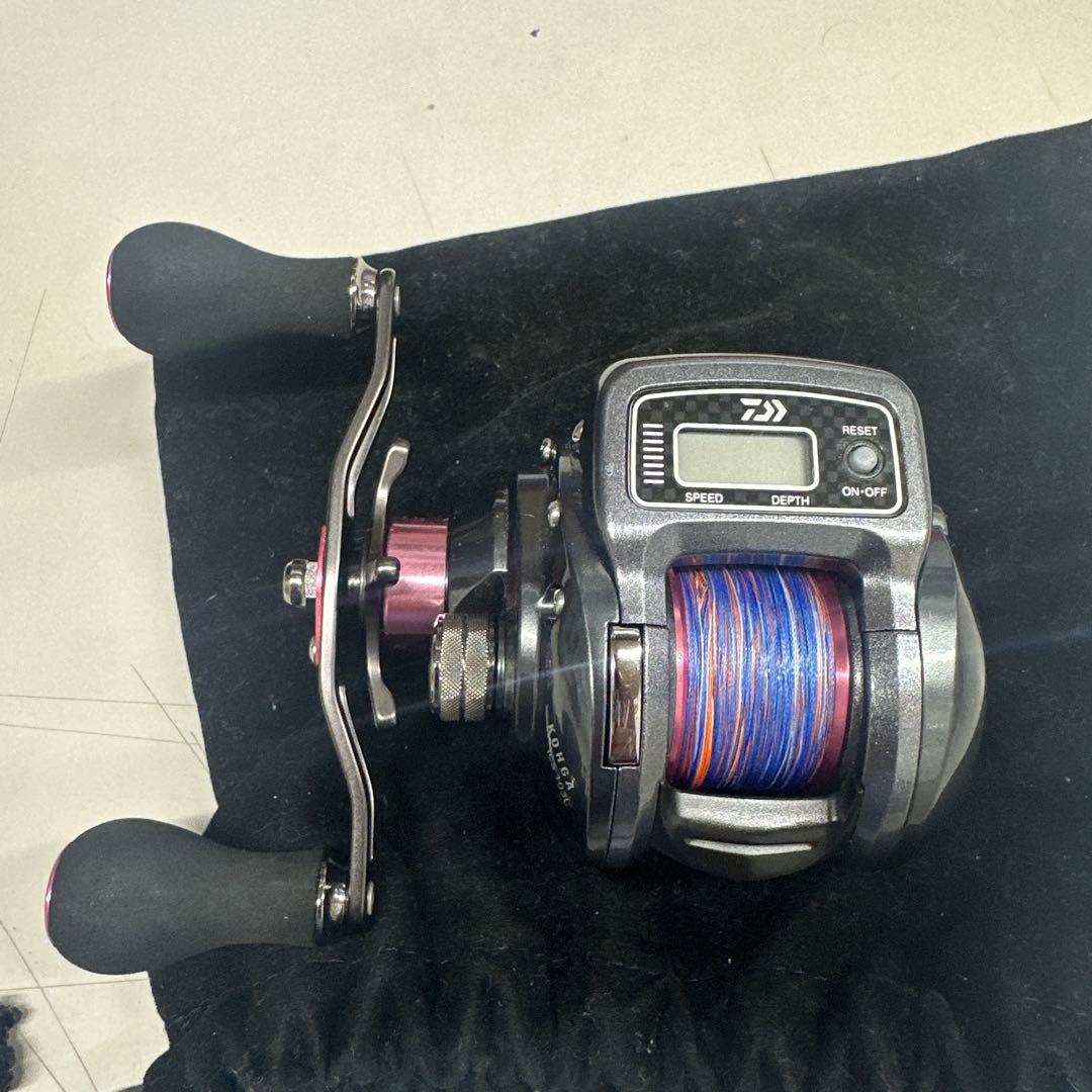 DAIWA　ベイトリール【紅牙　ICS 103L】 Amazon | ダイワ(Daiwa) タイラバ ベイトリール カウンター付き 紅牙