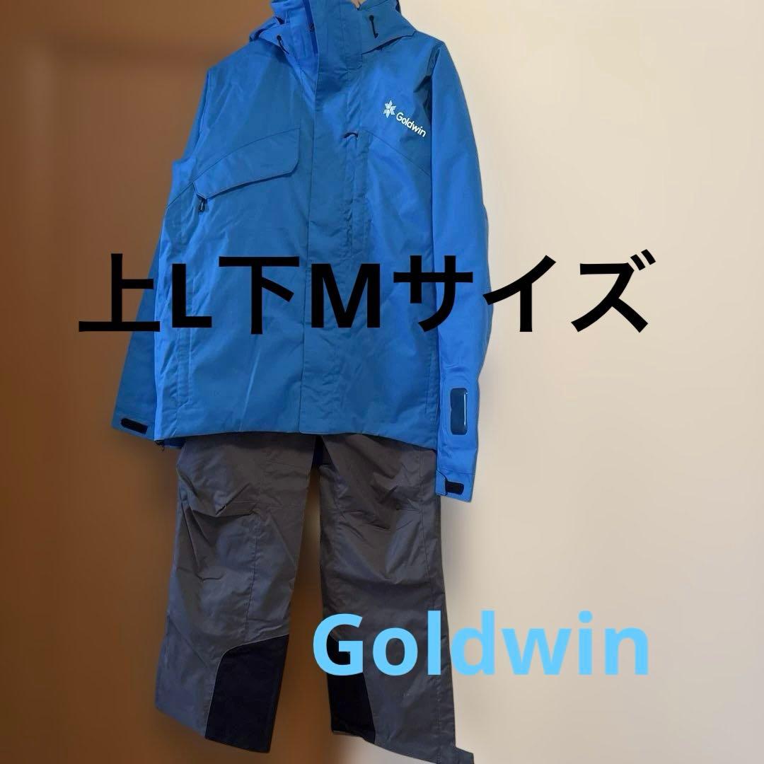 Goldwin 青 スキーウェア　上下 GOLDWIN ゴールドウィン 23-24 GW13301 W G-SOLID COLOR HOODED JAKECT