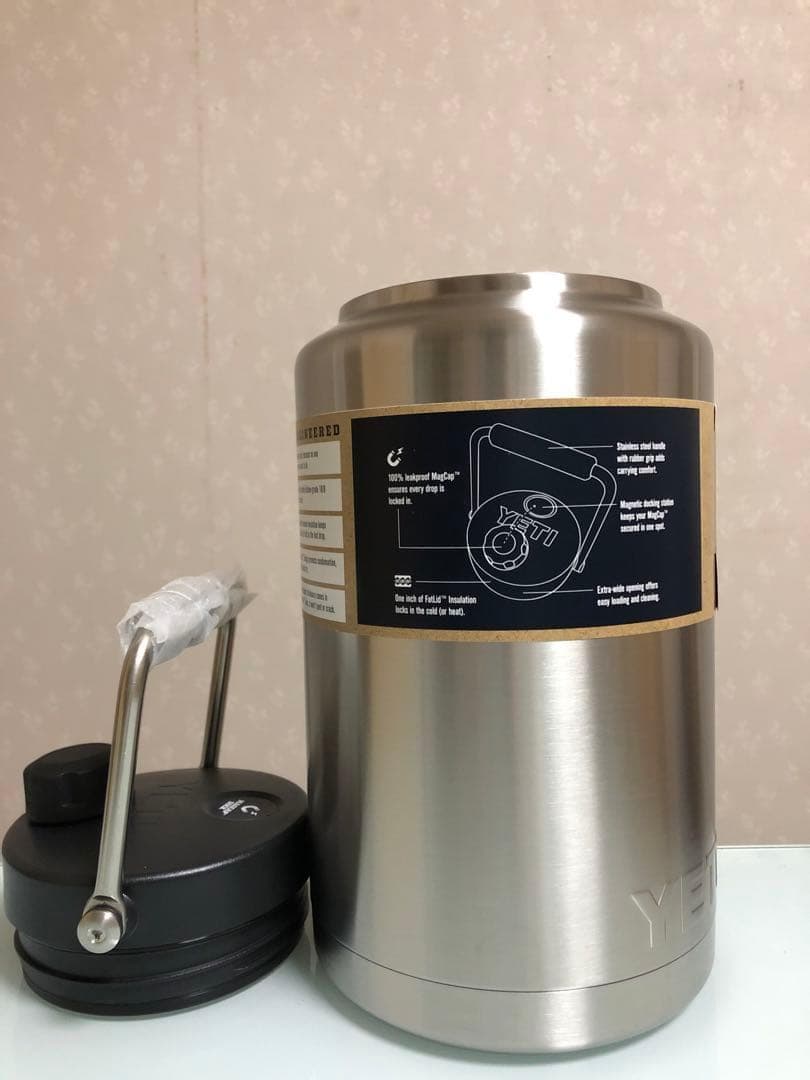YETI イエティ ランブラー ワンガロンジャグ ステンレス　新品 3.6L