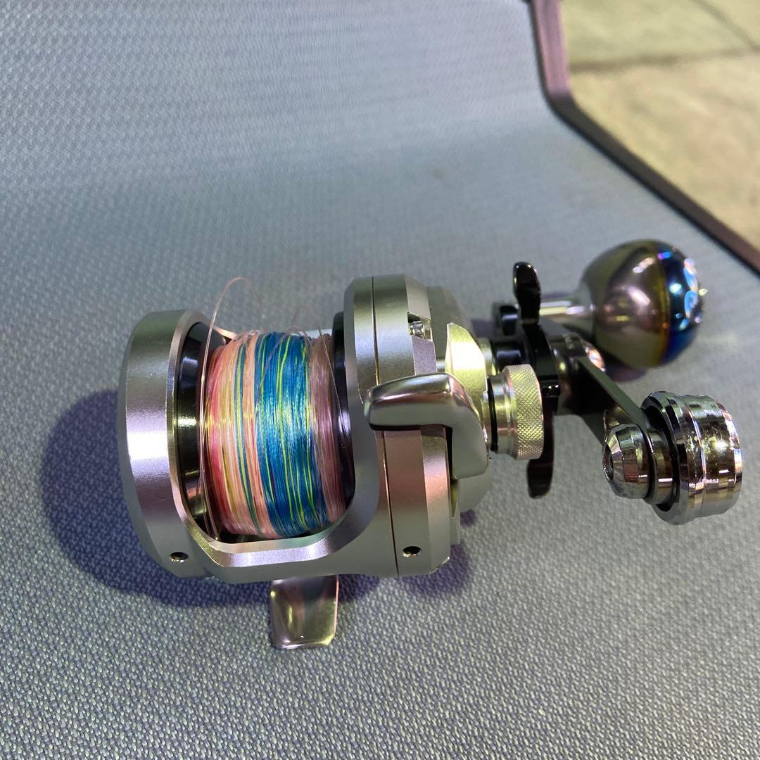 オシア ジガー ベイトリール マルチカラーライン付き オシア ジガー ベイトリール マルチカラーライン付き オシア ジガー