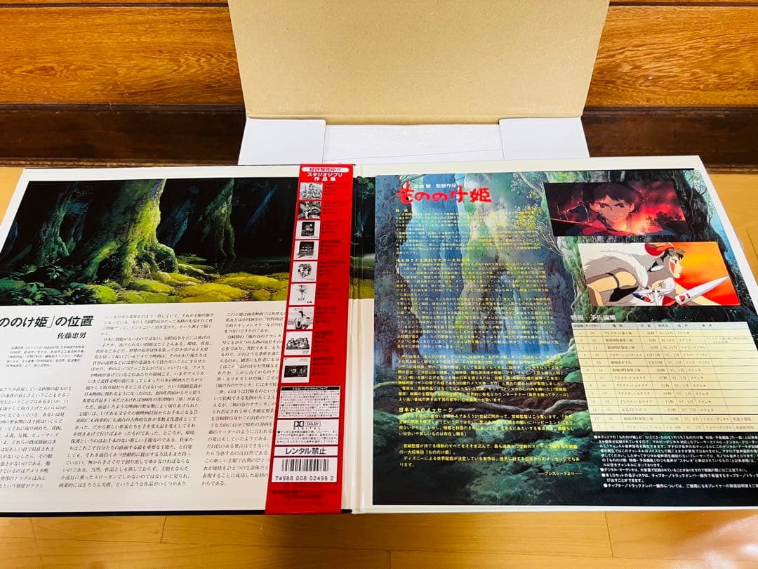 もののけ姫 宮崎駿直筆サイン入りレコード盤 エボシ御前 未使用品 廃盤