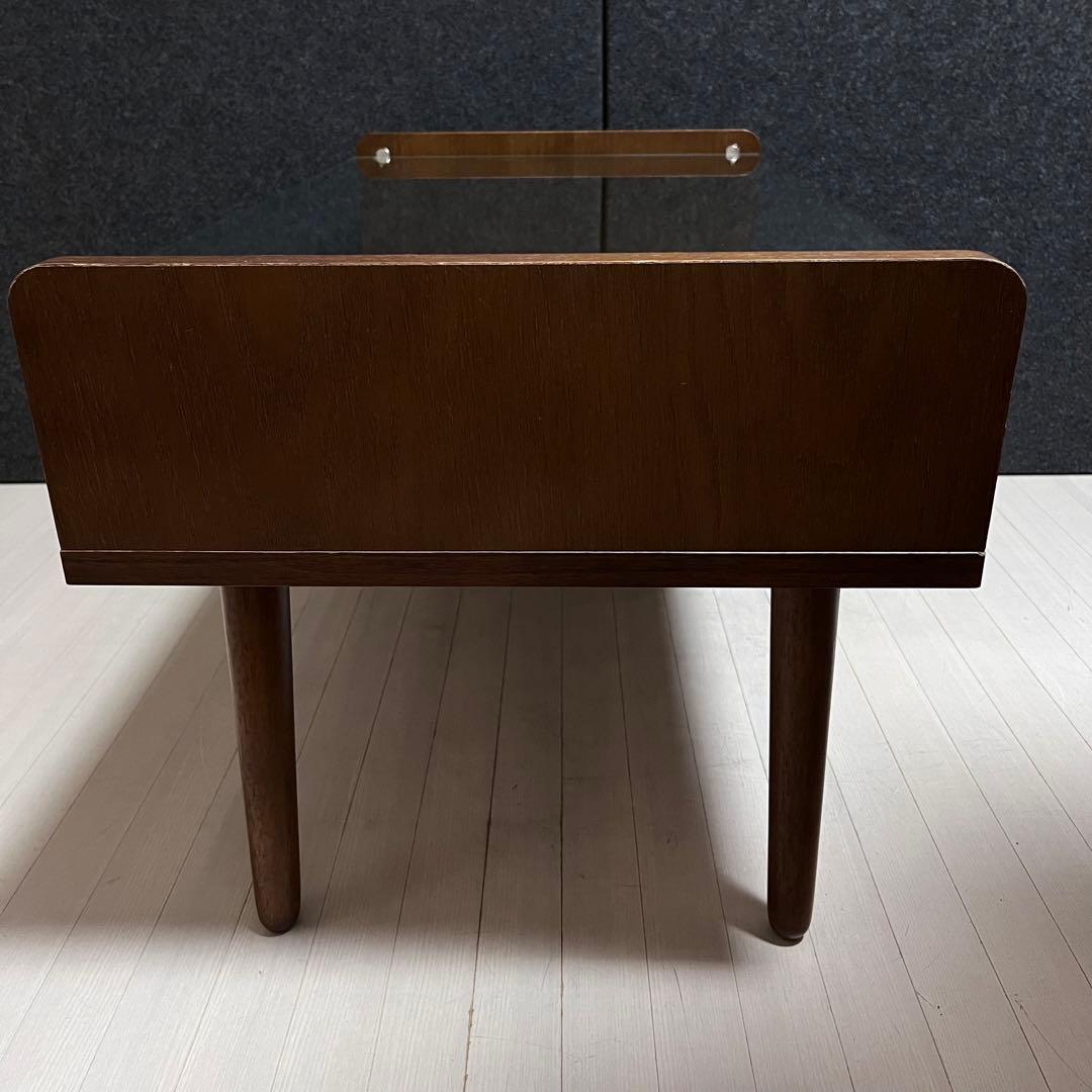 天然木 オーク材 Gigi ジジ ガラステーブル センターテーブル アンティーク