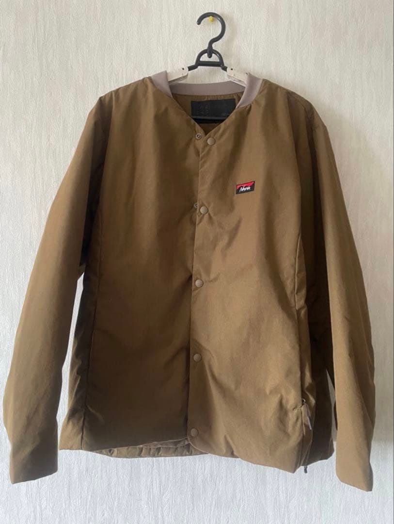 滋賀ダウンNANGA ナンガ タキビ リブ ブルゾン - メルカリ