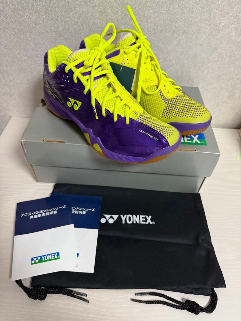 【桃田モデル】YONEX バドミントンシューズ パワークッション 27.0cm