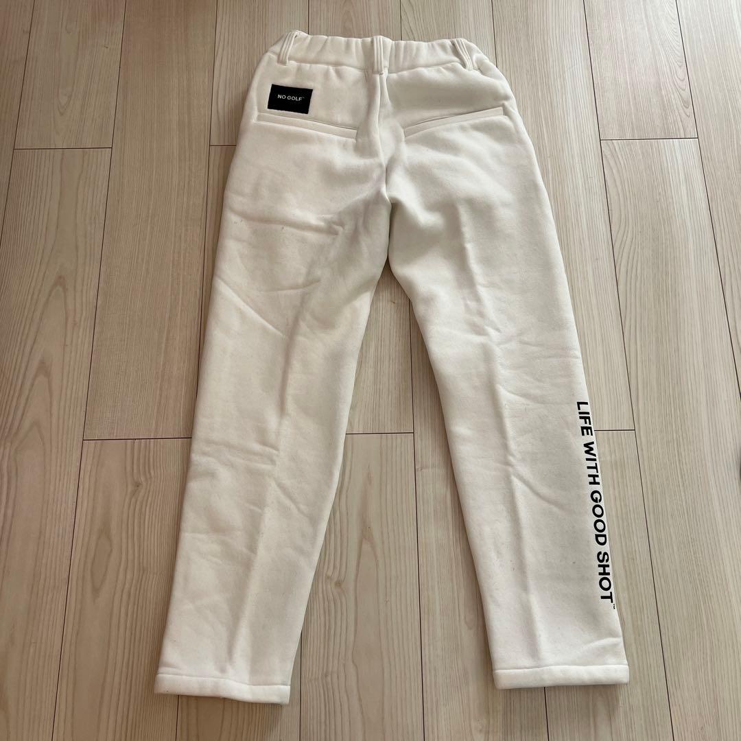 NO GOLF ✖️clubhaus スウェットパンツ 白 XS - メルカリ