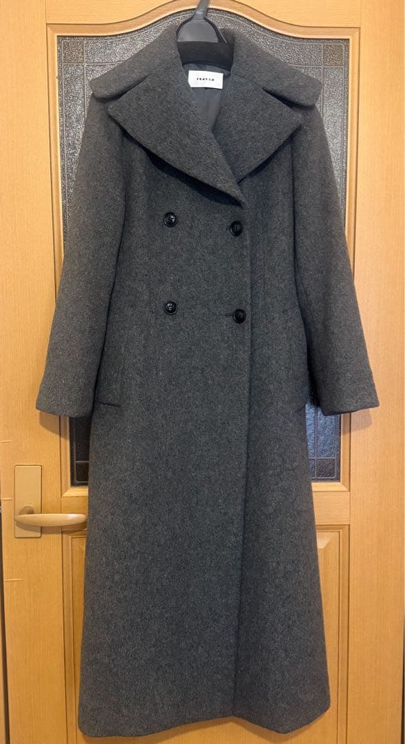 FRAY I.D ビッグカラーウールコート ビッグカラーウールコート(ダッフルコート)｜アウター｜FRAY I.D