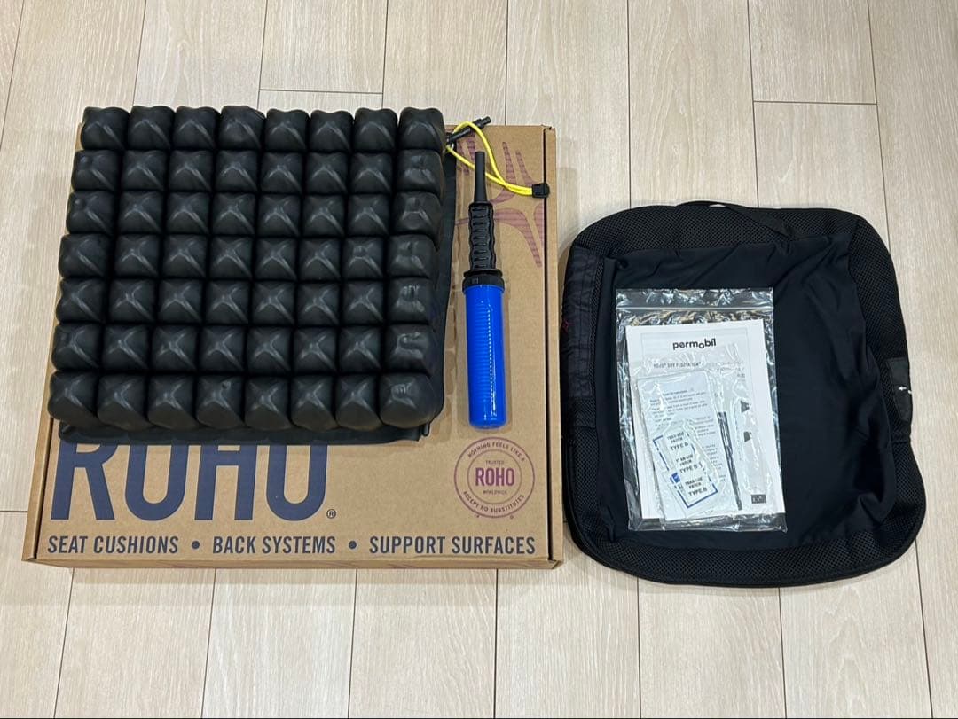 ロホ　ROHO 車椅子用クッション 1R78MPC 褥瘡【美品】 ロホ ROHO 車椅子用クッション 1R78MPC 褥瘡 楽天市場】車椅子用