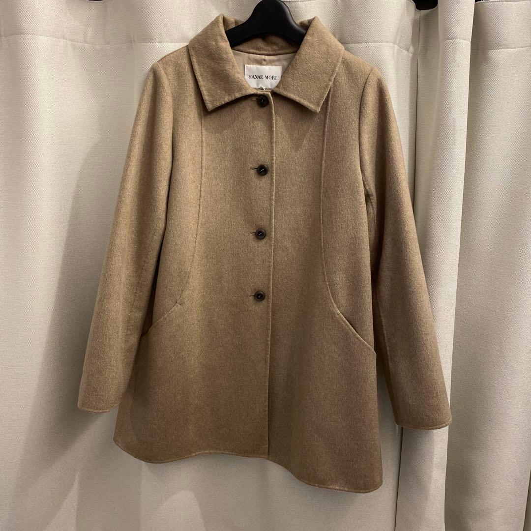 HANAE MORI ハナエモリ 森英恵 カシミヤ100%の高級コート - メルカリ