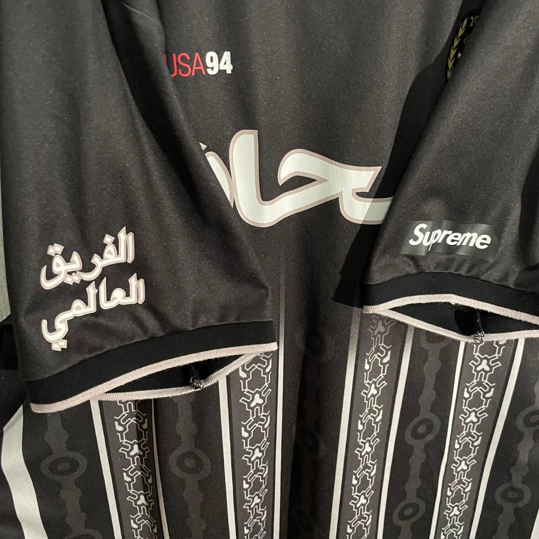 2021 Supreme アラビックロゴ サッカー シャツ XL ジャージ