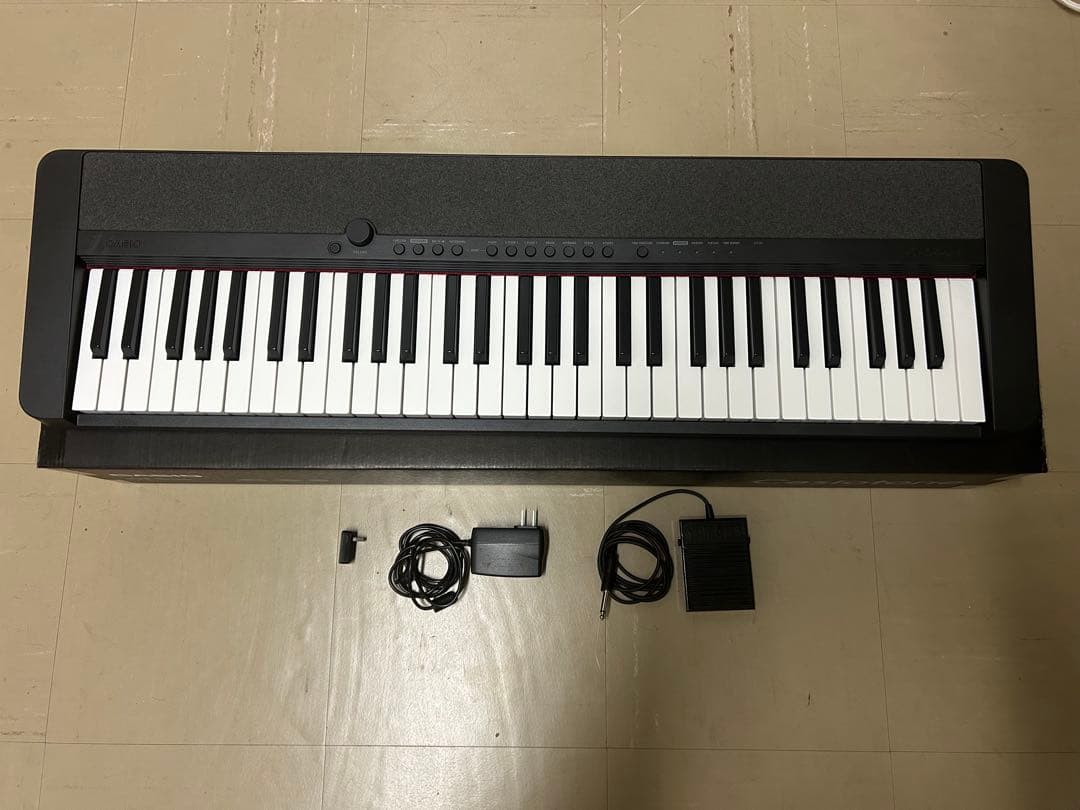 CASIO 61鍵電子ピアノ CT-S1BK Amazon.com: Casio Casiotone CT-S1 – 61-Key Touch-Sensitive Retro