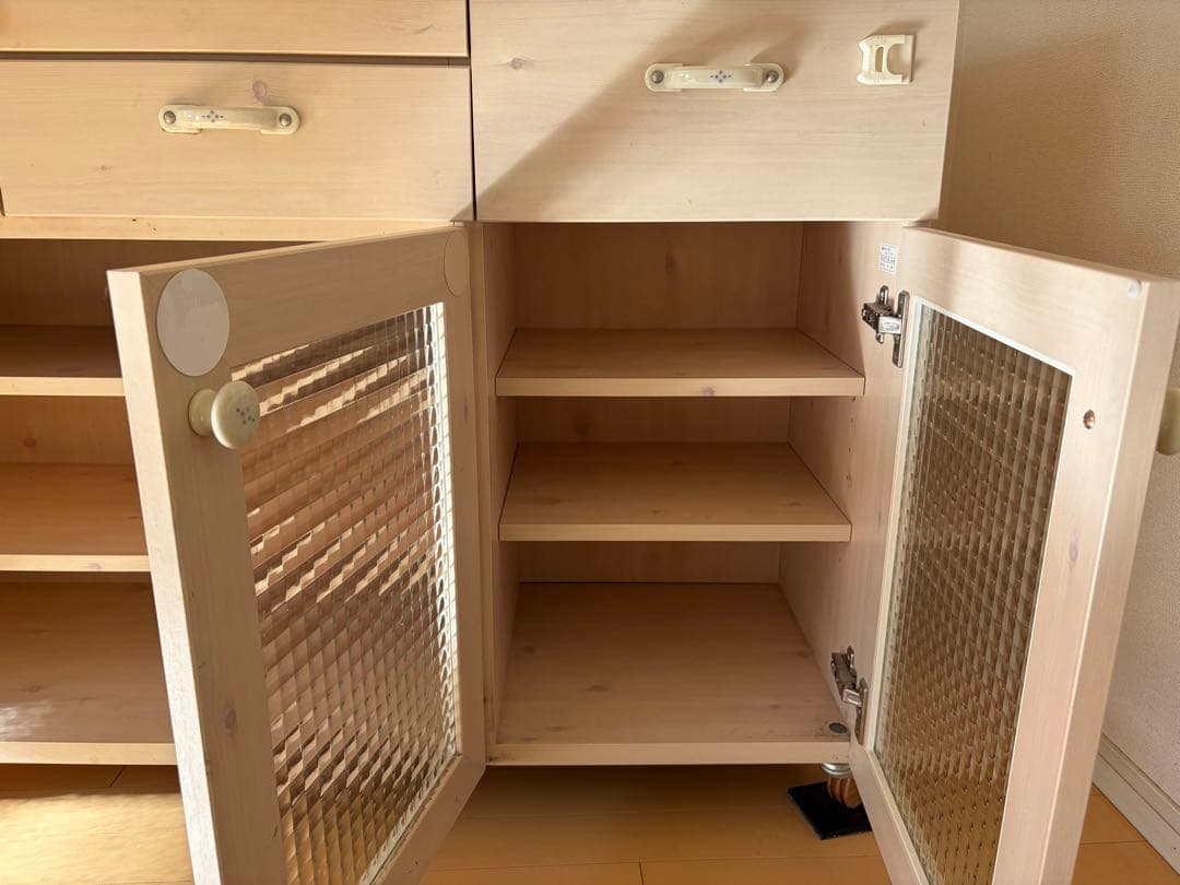 タイル天板付き木製キッチンカウンター K2 mart様専用