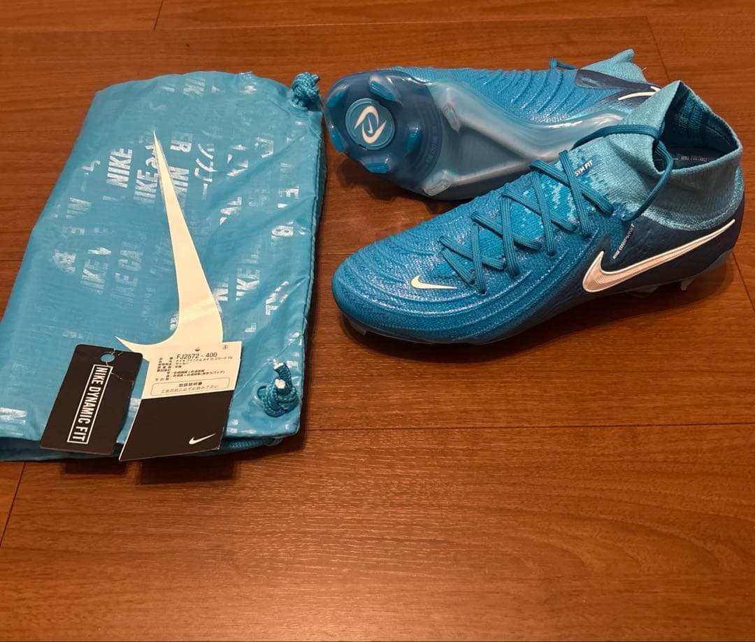 【新品未使用】NIKE PHANTOM LUNA Ⅱ ELITE FG 青 NIKE ナイキ ファントム ルナ II エリート FG(ブルー×ホワイト) FJ2572