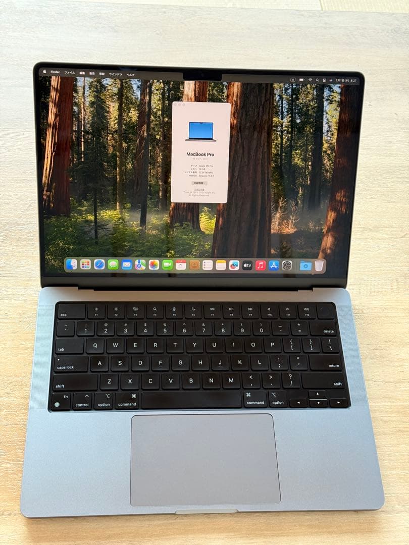 MacBook Pro 14インチ M1 Pro 16GB 512GB US配列 MacBook Pro 14 インチ (2021) - Apple M1 Pro 8-コア と 14-コア GPU