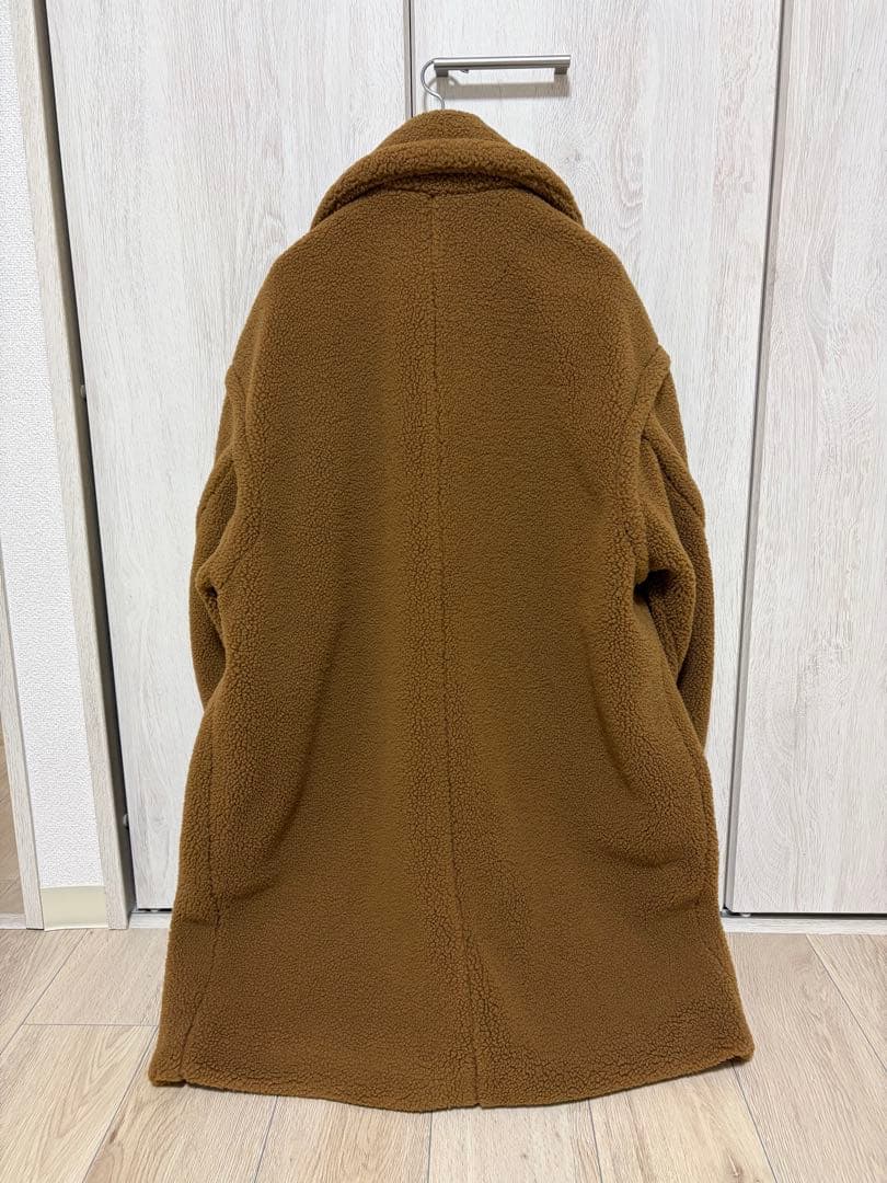 数回着用超美品》Mila Owen オーバーサイズボアコート キャメル0サイズ