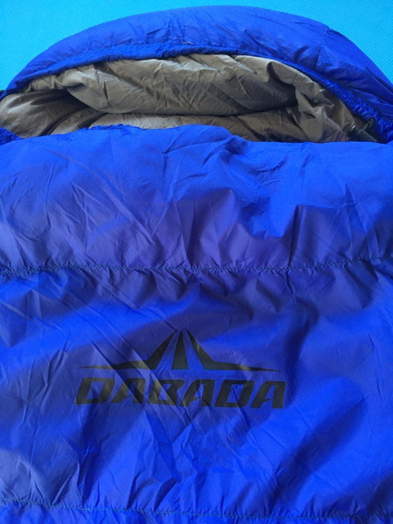 推奨-25度まで】DABADA ダウン 寝袋 マミー型 シュラフ