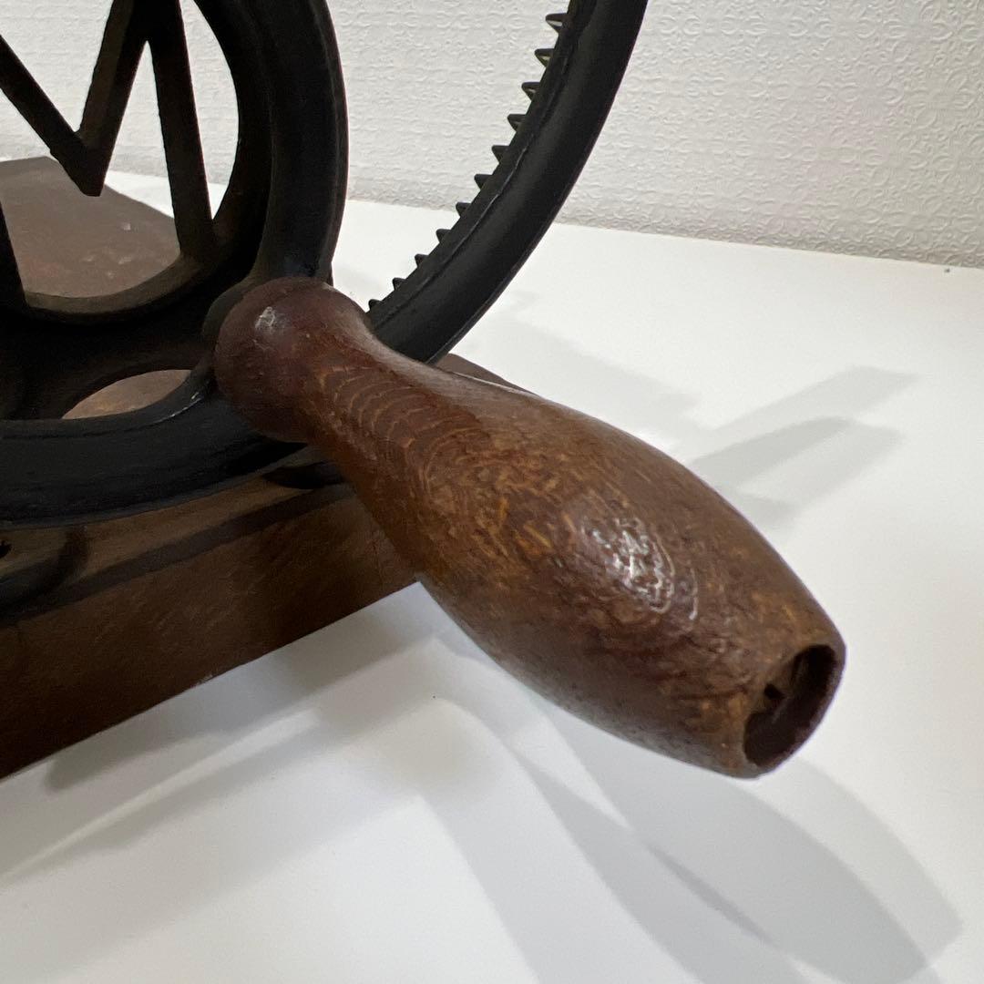 座繰り機 Mの刻印 古道具