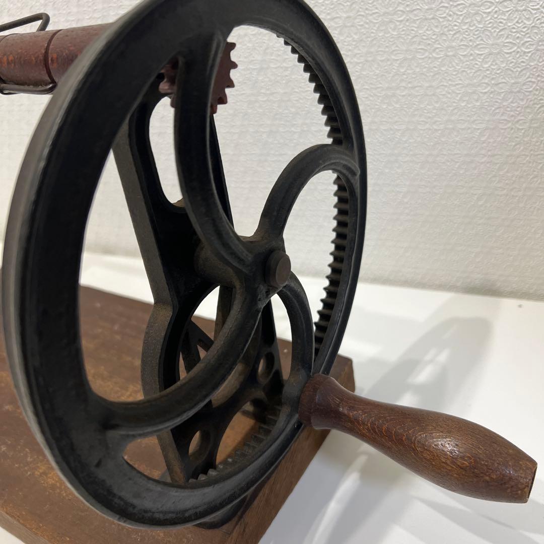 座繰り機 Mの刻印 古道具