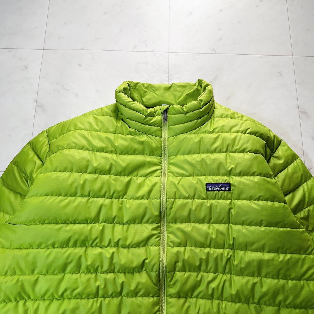 パタゴニア ダウンセーター ライトグリーン 黄緑 メンズXLサイズ 84673