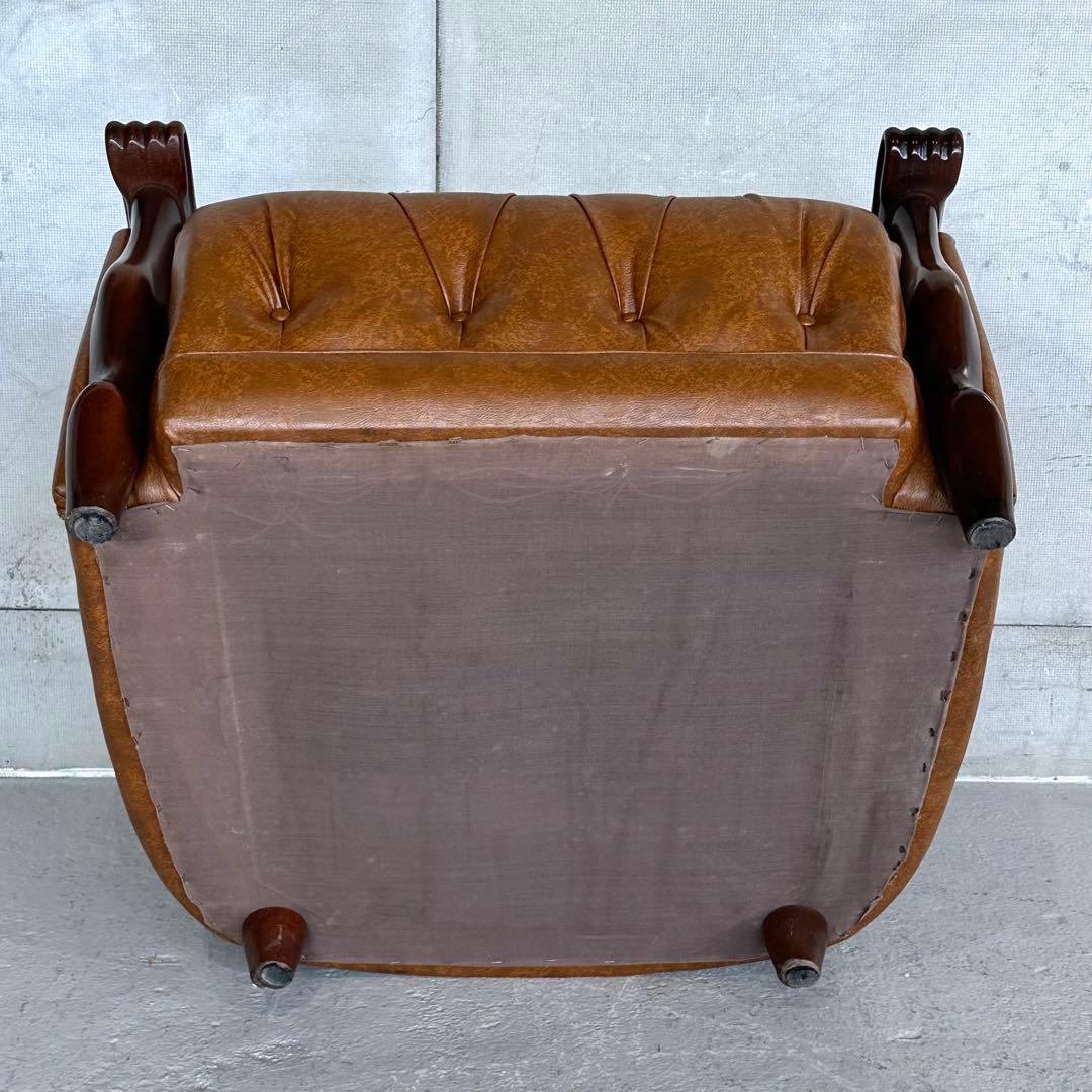 ☆マルニ木工☆ベルサイユ｜マキシマムシリーズ 1Pソファ｜PVCレザー