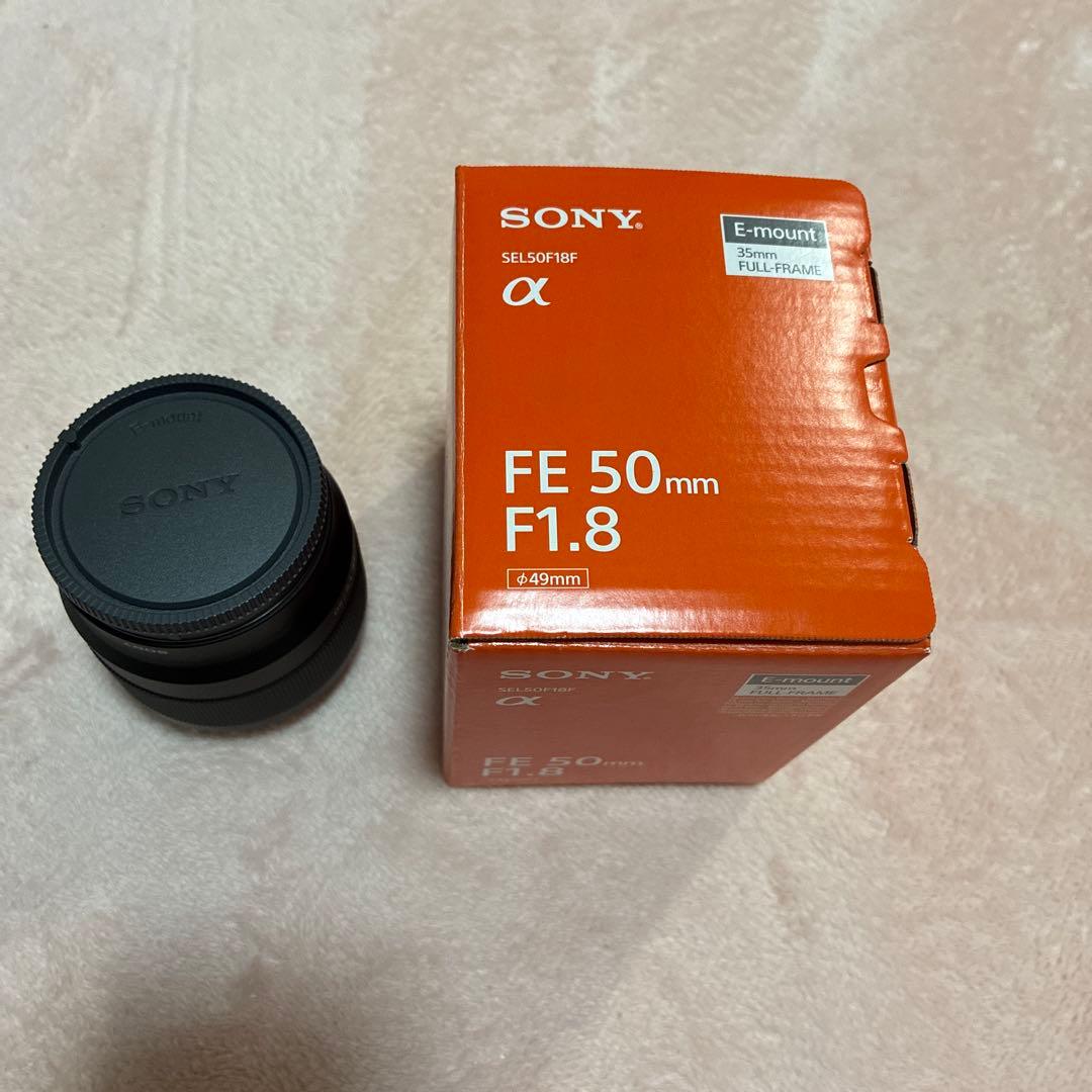 超美品 SONY FE 50mm F1.8 Eマウントレンズ