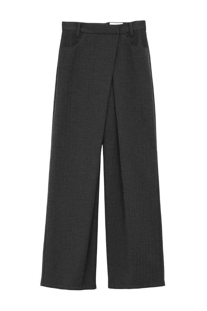 田中みな実×CLANE TUCK HERRINGBONE SLACKS サイズ1 - パンツファッション