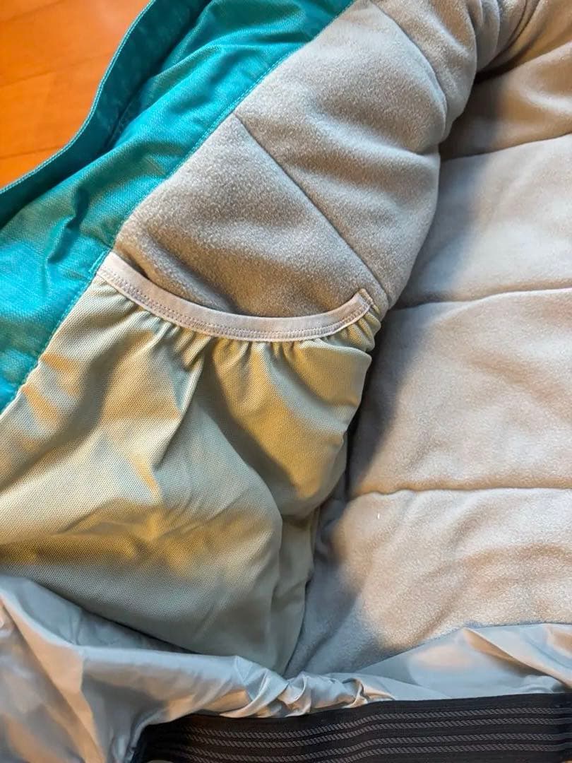 L.L.Bean スキーウェア上下セット 14-16 青みグリーン/ネイビー