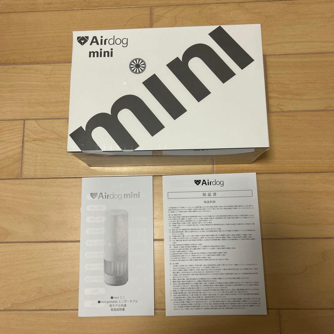【おにぎり】Airdog mini 黒色 空気清浄機 新品未開封 楽天市場】空気清浄機 超小型 【Airdog エアドッグ】Airdog mini