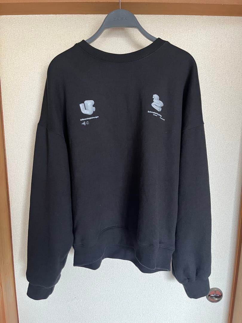 GADID ANONIEM ガディッドアノニム スウェット black ブラック