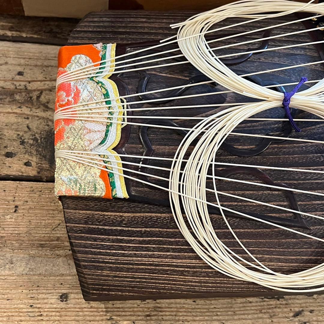 琴 お筝 筝 弦楽器 和楽器 13弦 小川謹製 184㎝ 弦楽器 箱入り