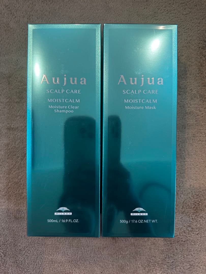 Aujua スカルプケア モイストカーム シャンプー&マスク オージュア モイストカーム モイスチュアクリアシャンプー 250mL(250mL