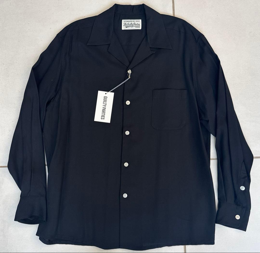 ワコマリア　50's オープンカラーシャツ サイズM 新品　23ss 70726f647563742f32303235303932