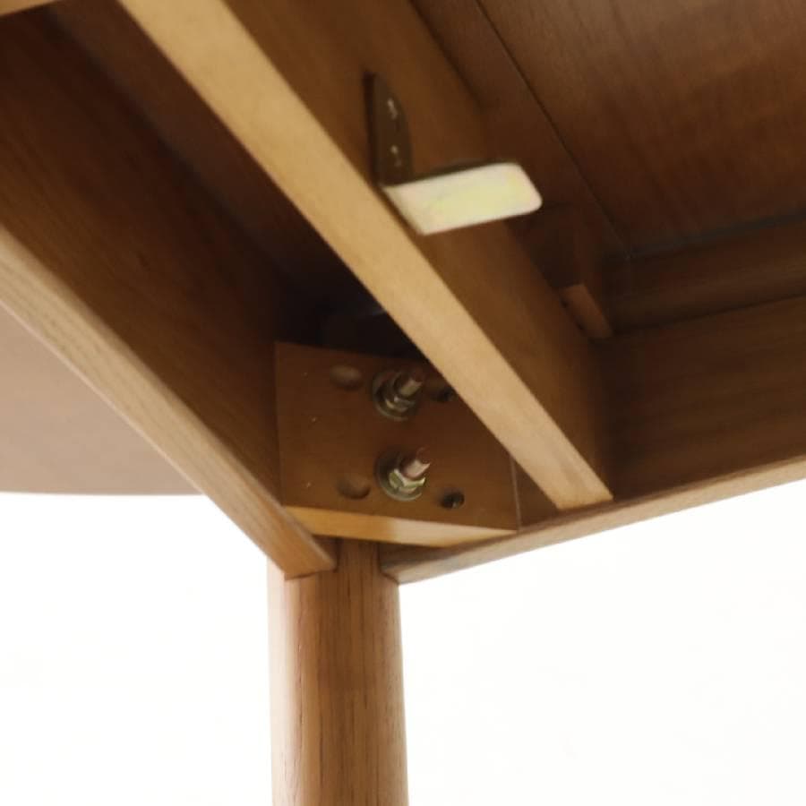 値下 展示美品 24年ウニコ ブレナ エクステンションテーブル Φ1100