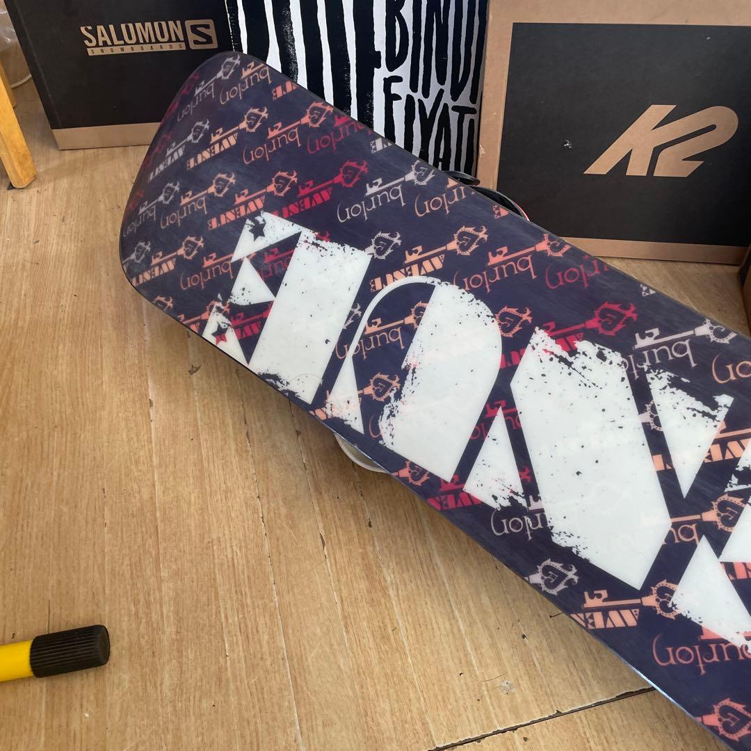 BURTON×FLUX バートン バインディング付 フラックススノー