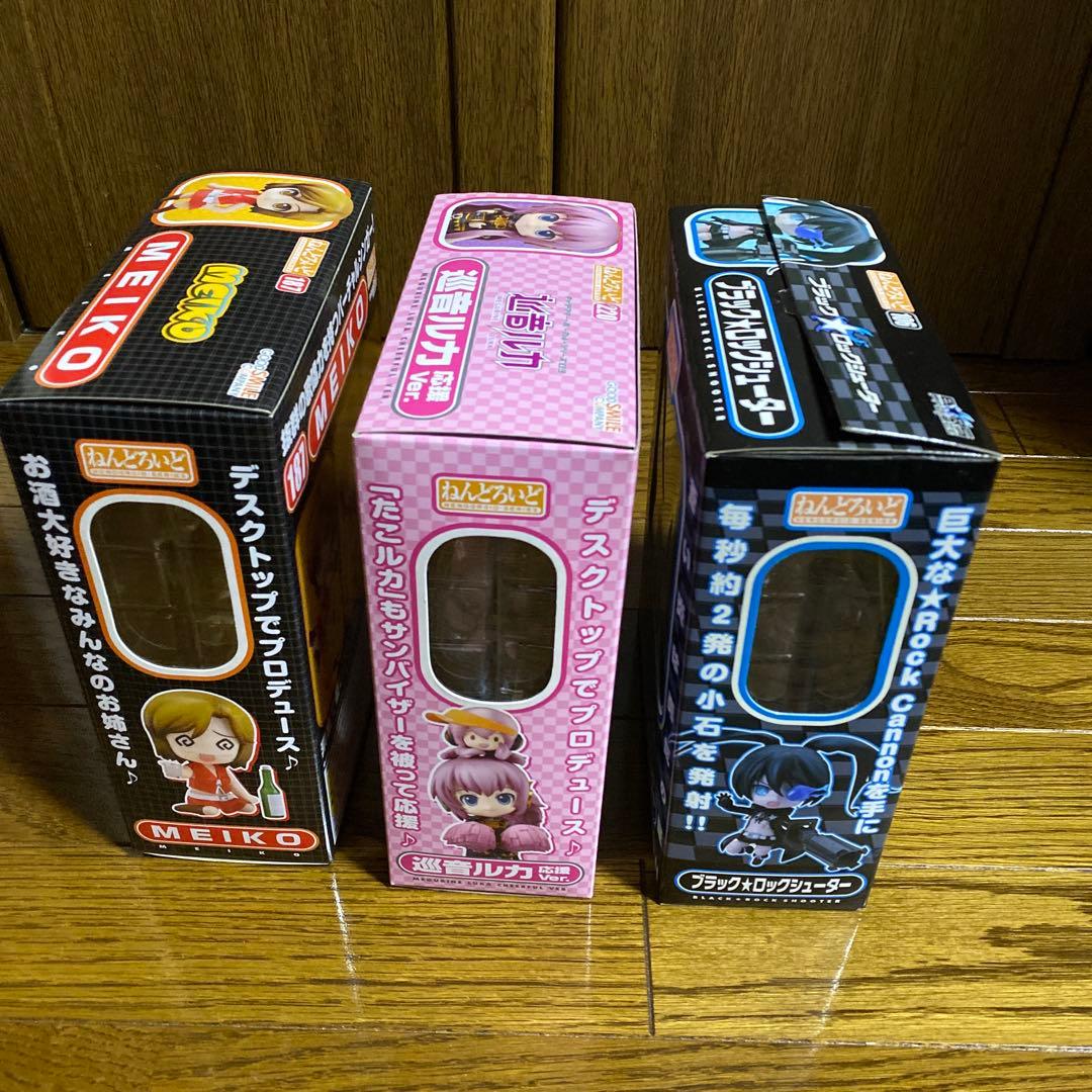 ねんどろいど ボカロまとめ売り】ブラックロックシューター MEIKO 巡音