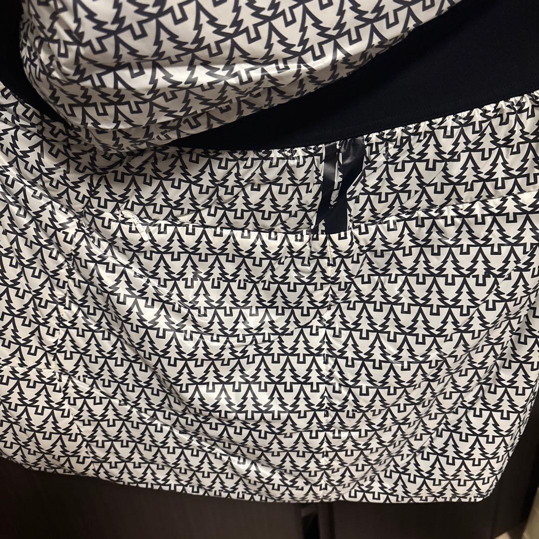 パーリーゲイツ セットアップ。とても暖かくかわいい大変美品 防寒白黒