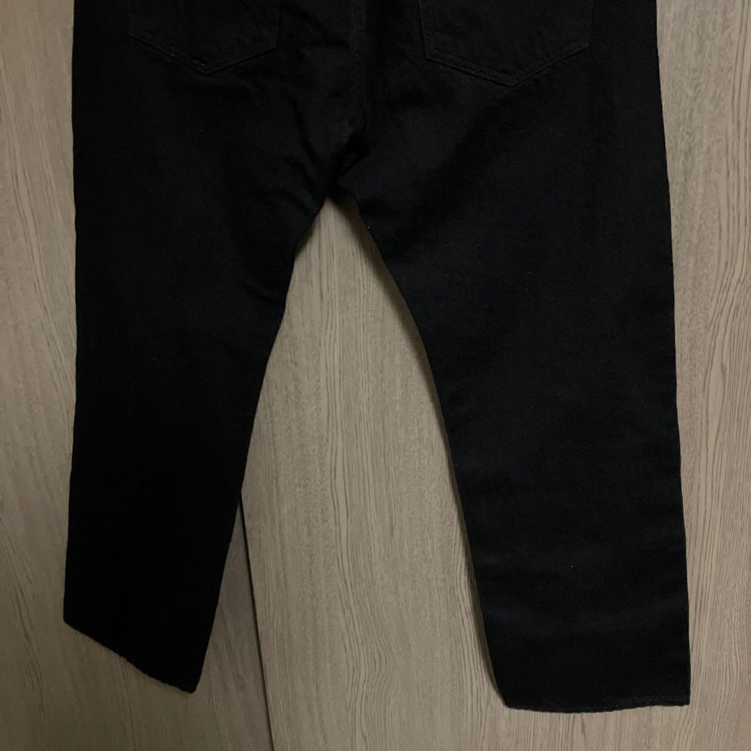 《新春SALE》THE FLAT HEAD デニム　ブラック　size L