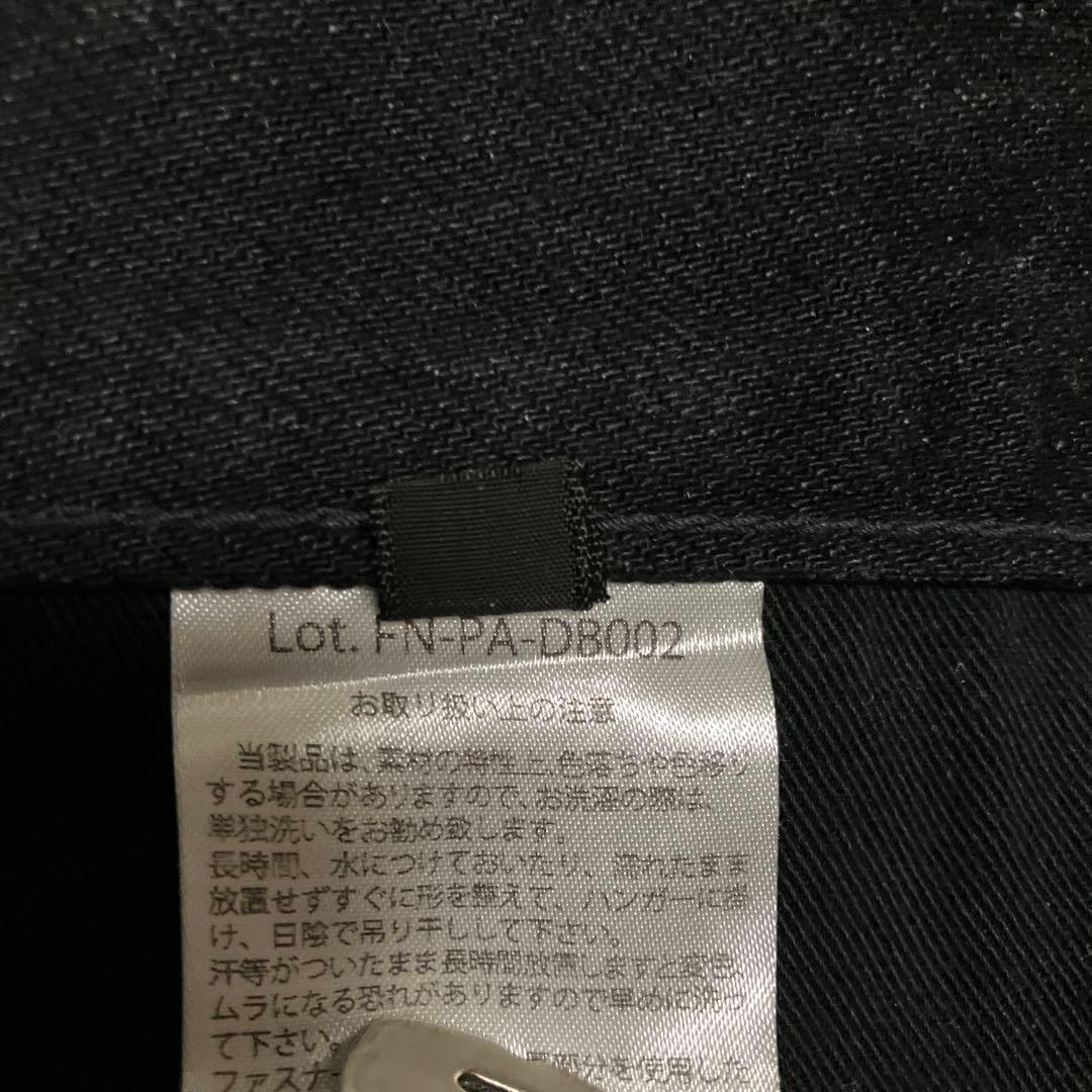 《新春SALE》THE FLAT HEAD デニム　ブラック　size L