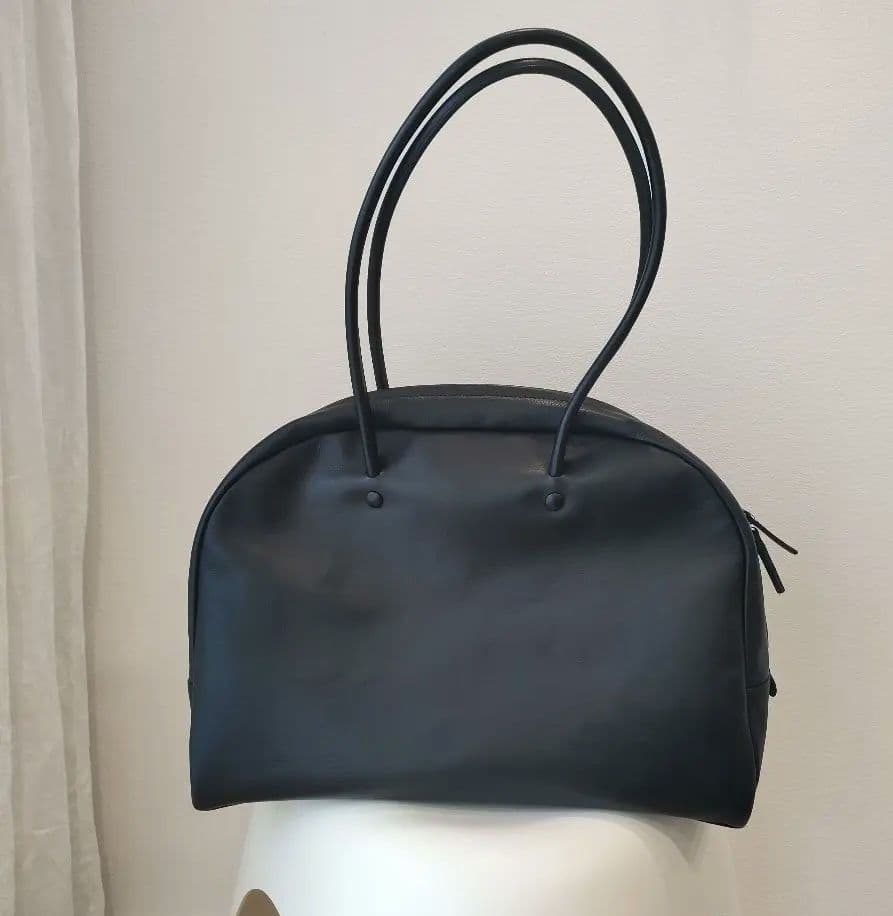 美品】中川政七商店 国産牛革のボストンバッグ - メルカリ