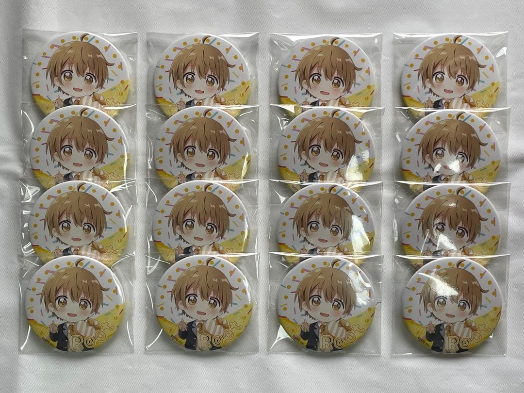 るぅとくん缶バッジ等身28コ